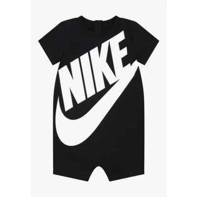 Image of Nike Sportswear Futura Romper BABY Jumpsuit for kids, Size: 3m, Black