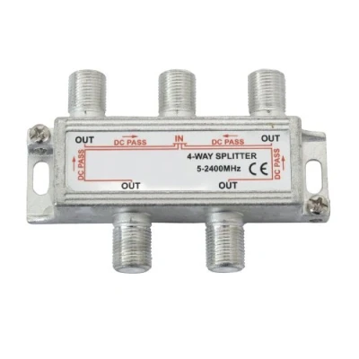 Image of 4 Way Satellite Splitter