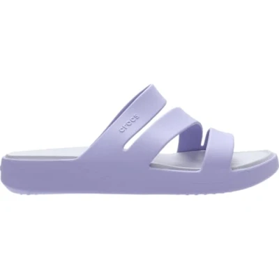 Image of Crocs Women&#039;s Getaway Strappy Sandal, Purple, 9 UK