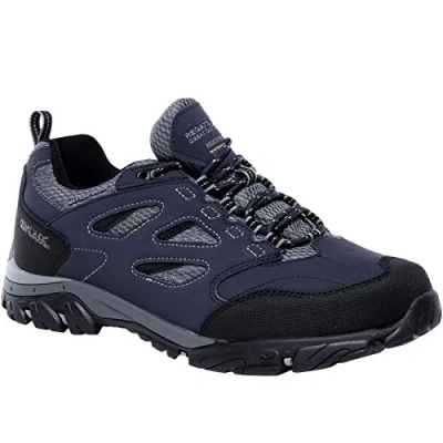 Image of Regatta Mens Holcombe IEP Low Rise Walking Shoes 12 UK Navy
