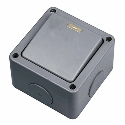 Image of KnightsBridge 10A 2 Way IP66 Weatherproof Outdoor Switch 1 Gang