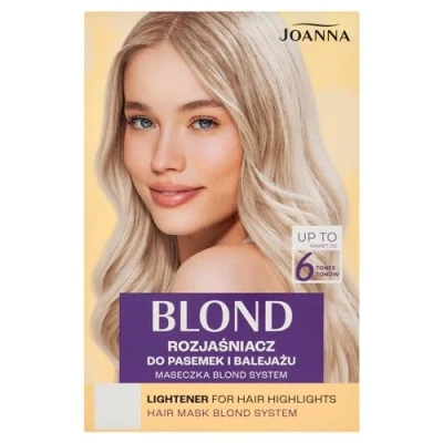 Image of Joanna Blond Lightener for Hair Highlights up to 6 Tones Lightening New Formula