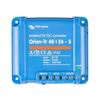 Image of Victron Energy Orion Tr IP43 48/24 Volt 5 amp 120 Watt DC Converter, Isolated