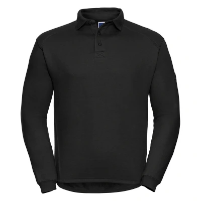 Image of Russell Athletic Mens Heavy Duty Sweatshirt (Black) Size Small