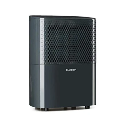 Image of KLARSTEIN DryFy Dehumidifier Moisture Absorber, Compression, 10 L / 24h, 240W, 2 Tank, Programmable Air Humidity and Timer, Silent Mode, Quiet Operation, Fast Drying, Anthracite