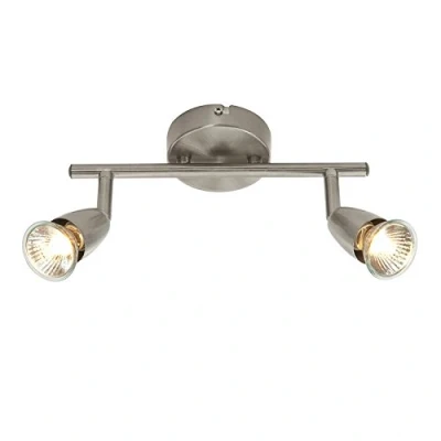 Image of Amalfi 2 Light bar 50W spot Satin Nickel Plate G2521313