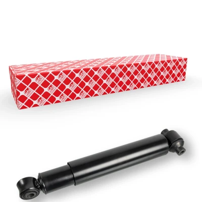 Image of 1896599 Shock Absorber FEBI BILSTEIN 172792 Rear Axle Oil Pressure 770mm 466mm Telescopic Top eye, Bottom eye