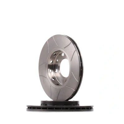 Image of 6N0615301C, 6N0615301F, JZW615301L Brake disc BREMBO MAX LINE 09.6799.75 239mm 18mm 4 internally vented, slotted Coated VOLKSWAGEN: Polo III Hatchback