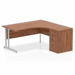 Image of Impulse 1600 Right Hand Cantilever Workstation 600 Pedestal
