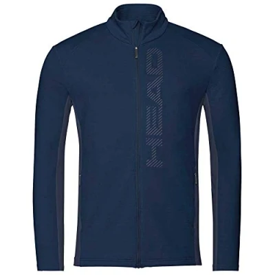 Image of HEAD Anton Midlayer Full Zip Dark Blue, Large
