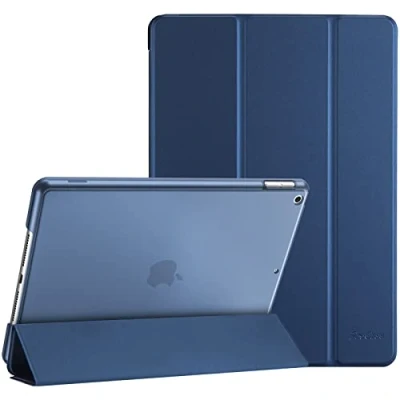 Image of ProCase for iPad 9th Generation 2021/ 8th 2020/ 7th 2019 Case, Cover 10.2 Case DarkBlue