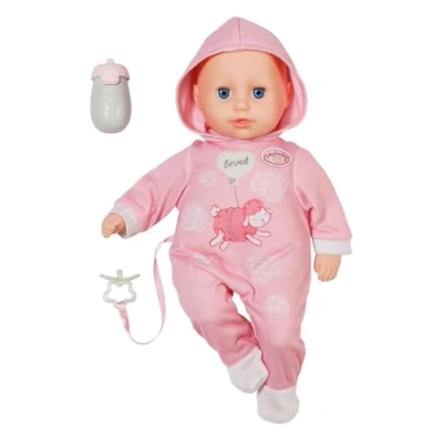 Image of Baby Annabell Hannah Let&#039;s Play, Doll with 5 Functions, Soft Fabric Body and Accessories, 36cm Tall Doll, For Children Aged 1+, 711002 Zapf Creation