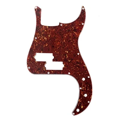 Image of KAISH Vintage Tortoise P Bass Pickguard PB Scratch Plate for USA/Mexican Fender Precision