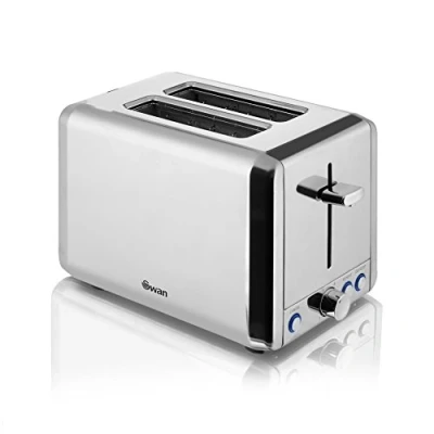 Image of Swan ST14062N toaster 2 slice(s) 925 W Stainless steel