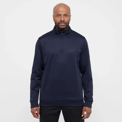 Image of Under Armour 1/4 ZIP Sweatshirt Midnight navy, Men&#039;s, Size: Large, navy