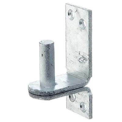 Image of Alberts 311407 Bracket on Plate in The Designs with DI or DII Hooks Hot Dip Galvanised Backset Diameter 13 mm 100 x 35