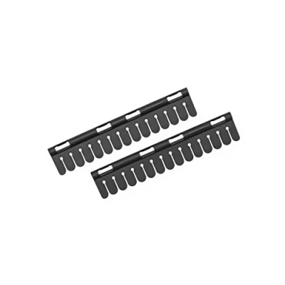 Image of Brabantia Sock Holder Drying Rack Accessory No Pegs Needed Organiser for Bra, Socks &amp; Underwear Click On Laundry Essentials Set of 2 Holders Matt Black