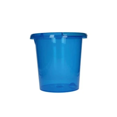 Image of Sorbo&#039;s 10l Transparent Blue Bucket: Durable, Comfortable, and Versatile for Both Indoor Outdoor Use