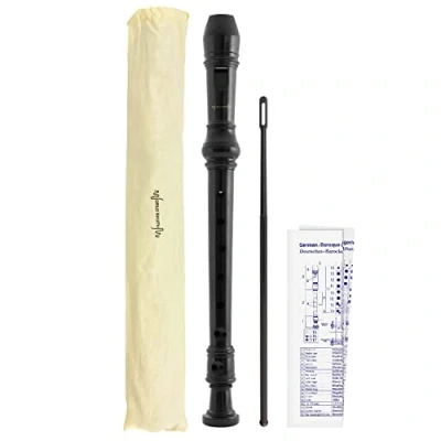 Image of World Rhythm WR 806 Soprano/Descant Recorder Black
