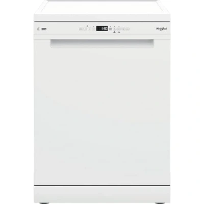 Image of Whirlpool W7F HP33 UK 60cm 15 Place 6th Sense Dishwasher White