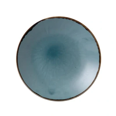 Image of 12x Dudson Harvest Blue Deep Coupe Plate 10&quot;
