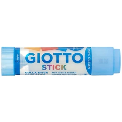 Image of GIOTTO Transparent Glue Stick, Plastic Tube with Sponge Tip, 40g, Super Washable, Ideal for Children and Schools