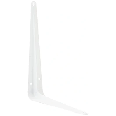 Image of Merriway BH05483 (8 Pcs) London Style Shelf Brackets 200 x 150mm 6 Inch) White Pack of 8 Pieces