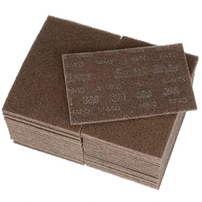 Image of Scotch Brite Heavy Duty Hand Pad Sanding Metal Deburring and Finishing Coating Corrosion Removal 6&quot; x 9&quot; 7440B