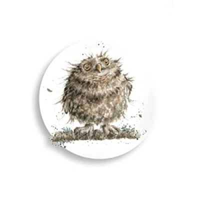 Image of Wrendale Designs &#039;Round Owl&#039; Magnet