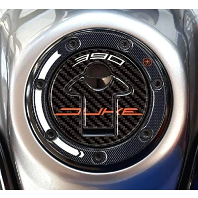 Image of labelbike 3D Gel Resin Sticker Decoration and Protection of Motorcycle Fuel Cap compatible with KTM 390 Duke 2017 2023