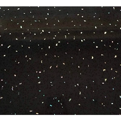 Image of Black Sparkle 8mm Bathroom Cladding Wall &amp; Ceiling Panels PVC Wet Plastic (16 Pack)