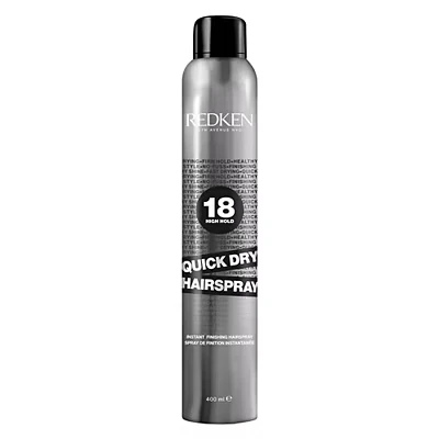 Image of REDKEN Quick Dry, Hairspray for Defined Waves, Matte Finish &amp; Medium Hold, 400ml