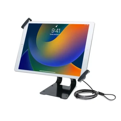 Image of CTA Digital Adjustable Anti Theft Security Grip &amp; POS Stand for iPad Pro 9.7/10.5/12.9, (2017), Air, and 9.7 13 Inch Tablets
