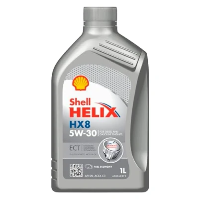 Image of Shell Helix HX8 ECT 5W 30, 1 Litre, Amber