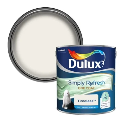 Image of Dulux Simply Refresh Matt Emulsion Paint Timeless 2.5L, 5382882