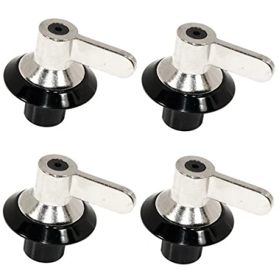 Image of Smeg Genuine Oven Control Knob Cooker Heat Switch (Pack of 4 Knobs)