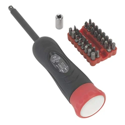 Image of Sealey Sts100 Torque Screwdriver Set 34Pc 2 10Nm 1/4Sq Drive