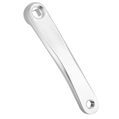 Image of Bike Crank Arm 170mm Aluminium Alloy Bicycle Left Hand Chain Set for MTB Road Mountain Bicycle(Silver Square Hole)