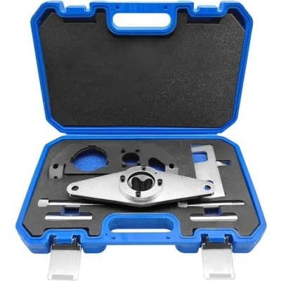 Image of ZKTOOL Engine Camshaft Locking Timing Tool Kit Compatible with Land Rover Jaguar Aurora 2.0T 2.0 Diesel Engine, Tool,Equivalent to OEM JLR 303 1625, 1631, 1630