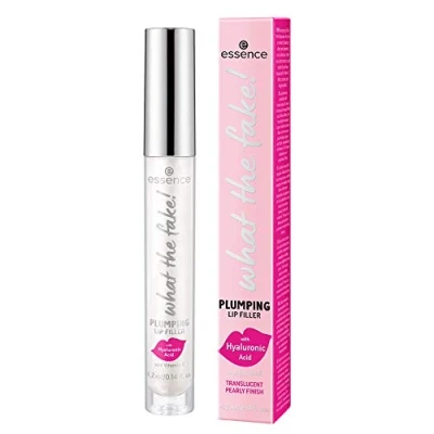Image of essence cosmetics Lip gloss what the fake! Plumping Filler 01 oh my plump