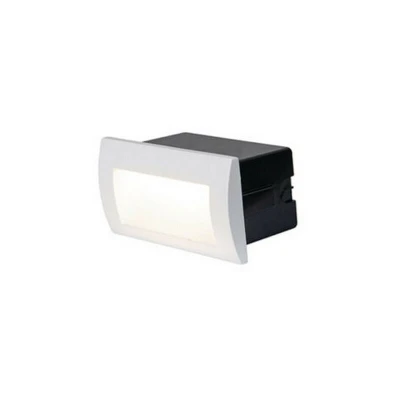 Image of Banya Outdoor Sconce Wall Lamp LED 3W 3000K Aluminum White Color IP65