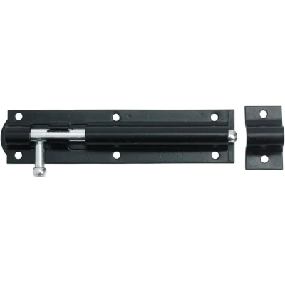 Image of Perry 150mm Enclosed Pattern Tower Bolt Black