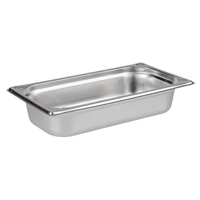 Image of APS GN 1/3 Container, Stainless Steel Gastronorm Dimensions 175 x 325 mm/Height 650 mm/Volume 2.5 litres