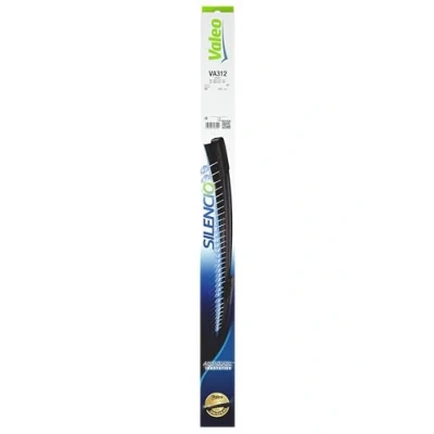 Image of 31693567 wiper blade VALEO 572312 500, 600mm Front Flat with spoiler for left hand drive vehicles Top Lock Heated VOLVO: S60 III, V60 II