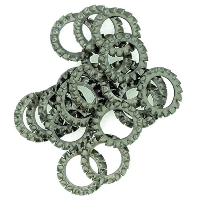 Image of M12 (12mm) Shakeproof Washer (External Serrated) Stainless Steel (A2) (Pack of 20)