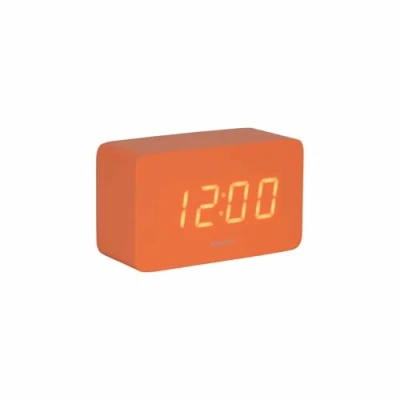 Image of Karlsson [DL] Alarm Clock Spry Tube LED Bright Orange