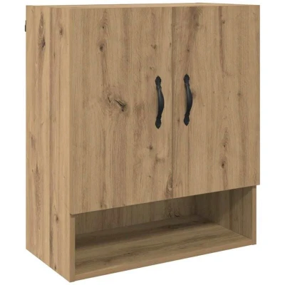 Image of vidaXL Wall Cabinet Artisan oak 60 x 31 70 cm Engineered wood