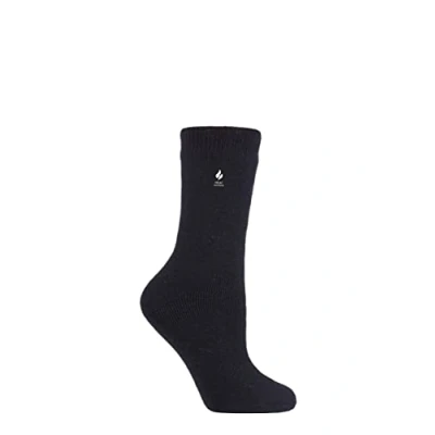 Image of 1 Pair Black 1.6 TOG Lite Socks Ladies 4 8 Heat Holders