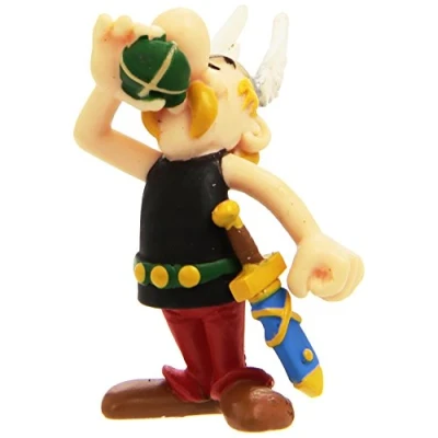 Image of Plastoy SAS PLA60558 Asterix and Obelix Figure with bottle