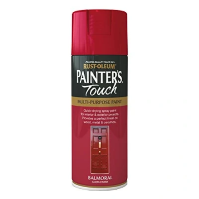 Image of Rust Oleum AE0040010E8 400ml Painter&#039;s Touch Spray Paint Balmoral Gloss